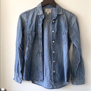 J. Crew chambray shirt
